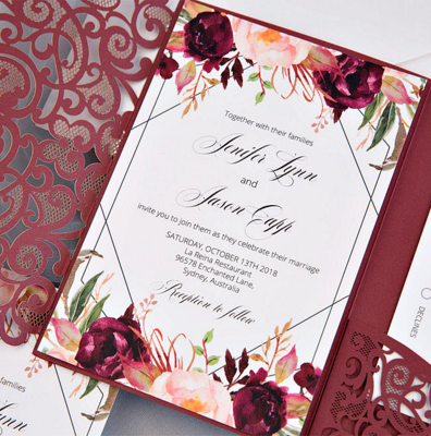 Invitación Personalizada Gubrima (24 colores)
